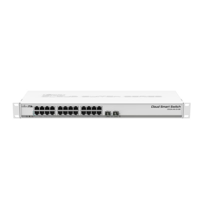 Mikrotik Css326 24g 2s Rm Switch 24g Et 2xsfp 